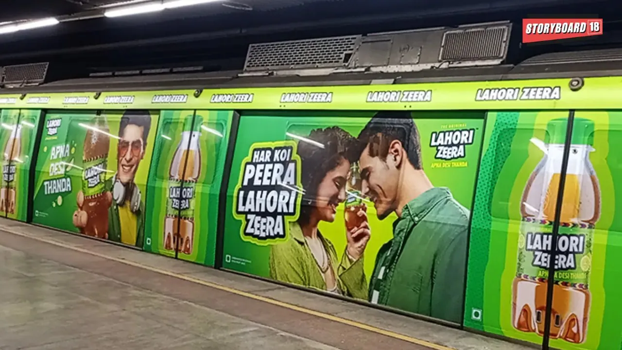 Lahori Zeera metro branding