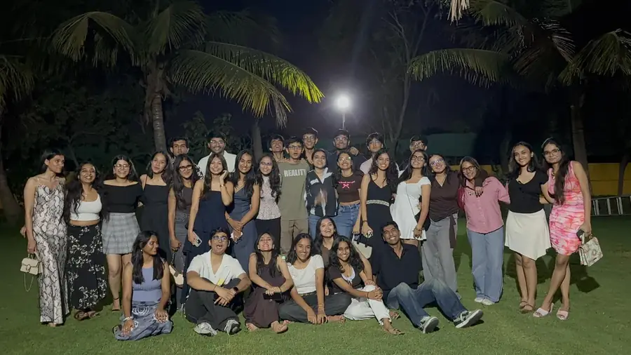 Madhouse — group photo at night